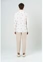 Camisa Manga Larga Semi Fitted Para Hombre Sienna Camisa Manga Larga Semi Fitted Para Hombre Sienna Crema L VÉLEZ de Vélez