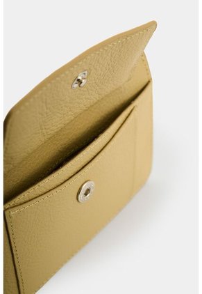 Portadocumentos Aventurina En Cuero Para Mujer Portadocumentos Aventurina En Cuero Para Mujer Verde Oliva VÉLEZ