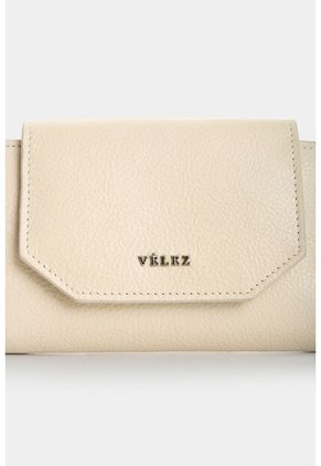 Billetera Bravo En Cuero Para Mujer Billetera Bravo En Cuero Para Mujer Blanco VÉLEZ