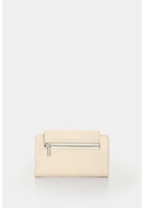 Billetera Bravo En Cuero Para Mujer Billetera Bravo En Cuero Para Mujer Blanco VÉLEZ