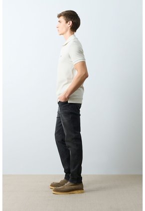 Polo Manga Corta Essential Para Hombre Textura Polo Manga Corta Essential Para Hombre Textura Arena M VÉLEZ