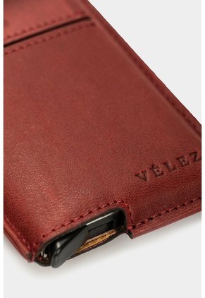 Porta Documentos De Cuero Miniwallet Porta Documentos De Cuero Miniwallet Vinotinto VÉLEZ