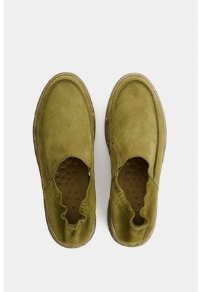 Mocasín En Cuero Para Hombre Malta 2.0 Mocasín En Cuero Para Hombre Malta 2.0 Verde Oliva 40 VÉLEZ