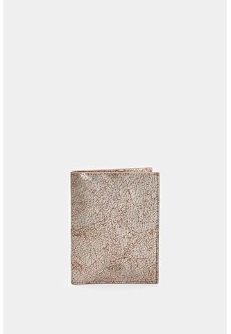 Porta Pasaporte De Cuero Folia Para Mujer Gem Porta Pasaporte De Cuero Folia Para Mujer Gem Plata VÉLEZ Vélez