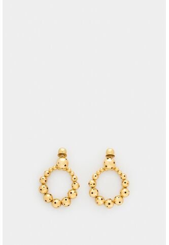 Aretes Metálicos Encore Aretes Metálicos Encore Dorado VÉLEZ Vélez