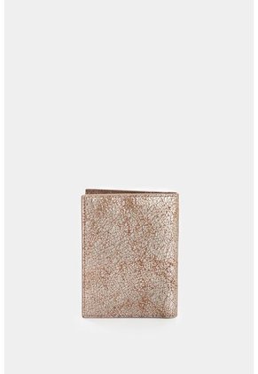 Porta Pasaporte De Cuero Folia Para Mujer Gem Porta Pasaporte De Cuero Folia Para Mujer Gem Plata VÉLEZ
