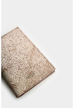 Porta Pasaporte De Cuero Folia Para Mujer Gem Porta Pasaporte De Cuero Folia Para Mujer Gem Plata VÉLEZ