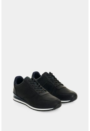 Tenis En Cuero Para Hombre Cooper 4 Tenis En Cuero Para Hombre Cooper 4 Negro 39 VÉLEZ