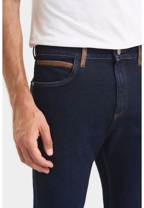 Jean Hori Blue Denim Para Hombre Pasadores En Cuero Jean Hori Blue Denim Para Hombre Pasadores En Cuero Azul 30 VÉLEZ