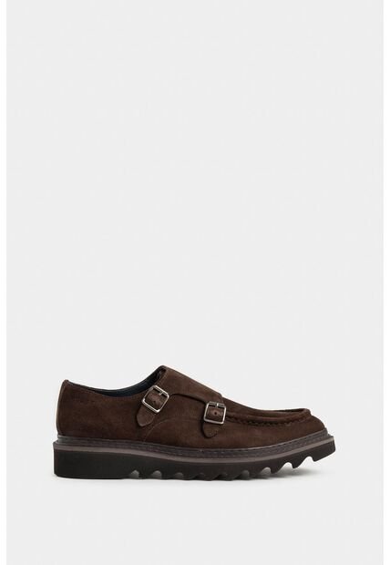 Mocasines Loira 2 De Cuero Gamuzado Para Hombre Silueta Monkstrap Mocasines Loira 2 De Cuero Gamuzado Para Hombre Silueta Monkstrap Cafe 44 VÉLEZ