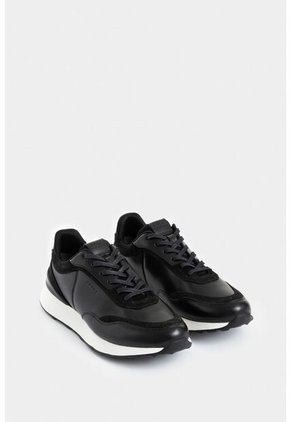 Tenis Monza 2 De Cuero Para Hombre Efecto Artesanal Tenis Monza 2 De Cuero Para Hombre Efecto Artesanal Negro 39 Vélez