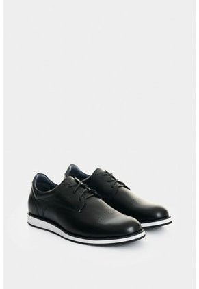Zapatos Cordón Piero De Cuero Para Hombre Suela Con Apariencia Deportiva Zapatos Cordón Piero De Cuero Para Hombre Suela Con Apariencia Deportiva Negro 42 VÉLEZ