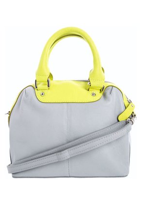 Bolso Vélez Gris-Amarillo
