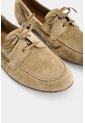 Mocasines De Cuero Gamuzado Para Mujer Gem Mocasines De Cuero Gamuzado Para Mujer Gem Verde Oliva 35 VÉLEZ de Vélez