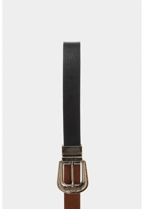 Cinturón Doble Faz En Cuero Para Mujer Azariche Cinturón Doble Faz En Cuero Para Mujer Azariche Negro M VÉLEZ