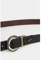 Cinturón Doble Faz London 2.0 De Cuero Para Mujer Acabado Abatanado Cinturón Doble Faz London 2.0 De Cuero Para Mujer Acabado Abatanado Combinado XL VÉLEZ de Vélez