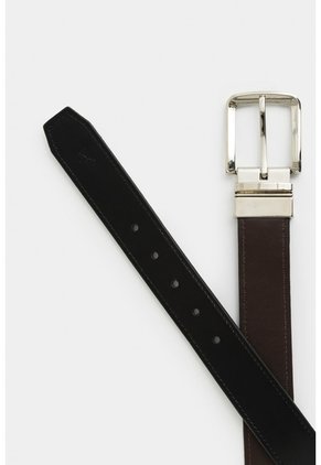 Cinturón Doble Faz Austen De Cuero Para Hombre Costuras Decorativas Bordes Cinturón Doble Faz Austen De Cuero Para Hombre Costuras Decorativas Bordes Cafe 30 VÉLEZ