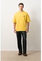 Camiseta Relaxed Fit Para Hombre Camiseta Relaxed Fit Para Hombre Amarillo L VÉLEZ de Vélez