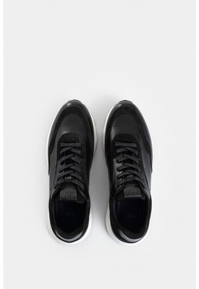 Tenis Monza 2 De Cuero Para Hombre Efecto Artesanal Tenis Monza 2 De Cuero Para Hombre Efecto Artesanal Negro 39 Vélez