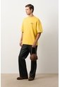 Camiseta Relaxed Fit Para Hombre Camiseta Relaxed Fit Para Hombre Amarillo L VÉLEZ de Vélez