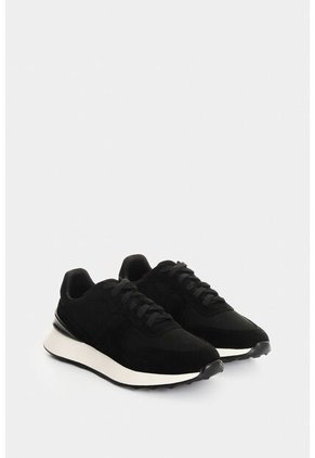 Tenis En Cuero Para Mujer Sierra Tenis En Cuero Para Mujer Sierra Negro 41 VÉLEZ