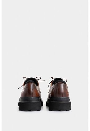 Zapato De Cordón Hoggar Para Hombre Acabado Artesanal Zapato De Cordón Hoggar Para Hombre Acabado Artesanal Miel 42 VÉLEZ