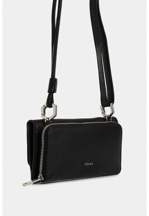 Porta Chequera Bianca De Cuero Para Mujer Cargadera Nudos Porta Chequera Bianca De Cuero Para Mujer Cargadera Nudos Negro Vélez