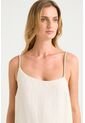Vestido Luze En Tejido Plano Para Mujer Cargadera Trenzada Vestido Luze En Tejido Plano Para Mujer Cargadera Trenzada Arena 05 VÉLEZ de Vélez