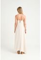 Vestido Luze En Tejido Plano Para Mujer Cargadera Trenzada Vestido Luze En Tejido Plano Para Mujer Cargadera Trenzada Arena 05 VÉLEZ de Vélez