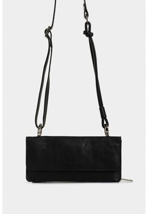 Porta Chequera Bianca De Cuero Para Mujer Cargadera Nudos Porta Chequera Bianca De Cuero Para Mujer Cargadera Nudos Negro Vélez