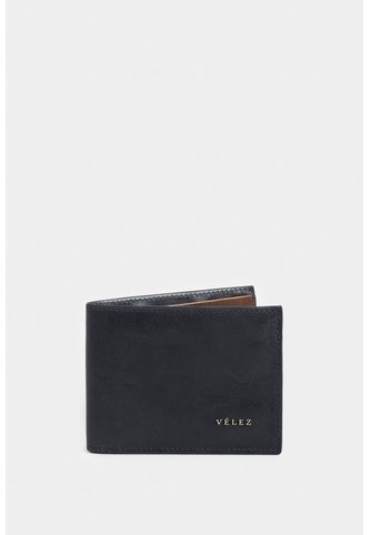Billetera En Cuero Para Hombre Ontario 2 Billetera En Cuero Para Hombre Ontario 2 Azul Oscuro VÉLEZ Vélez