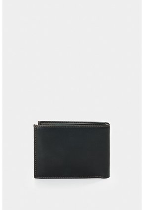 Billetera De Cuero Para Hombre Costuras 3 Billetera De Cuero Para Hombre Costuras 3 Negro VÉLEZ
