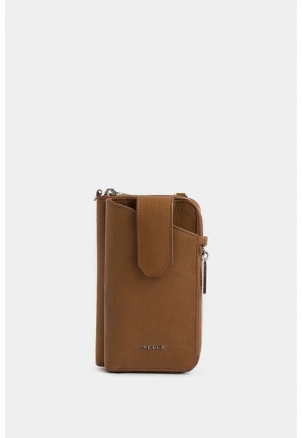 Porta Chequera Ibiza De Cuero Para Mujer Multifunción Porta Chequera Ibiza De Cuero Para Mujer Multifunción Miel VÉLEZ