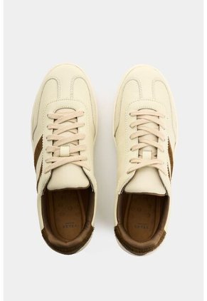 Tenis En Cuero Para Mujer Flair Tenis En Cuero Para Mujer Flair Crema 35 VÉLEZ