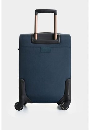 Maleta De Viaje En Lona Y Cuero Galaxy 20 Pulg Maleta De Viaje En Lona Y Cuero Galaxy 20 Pulg Azul Oscuro VÉLEZ