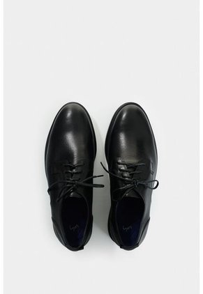 Zapatos De Cordón De Cuero Para Hombre Borneo 3 Zapatos De Cordón De Cuero Para Hombre Borneo 3 Negro 39 VÉLEZ