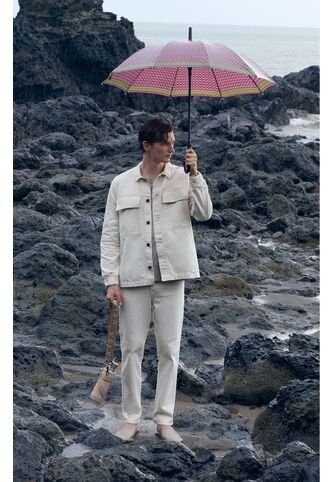 Sobrecamisa Modica Para Hombre Oversized Sobrecamisa Modica Para Hombre Oversized Crema M VÉLEZ Vélez