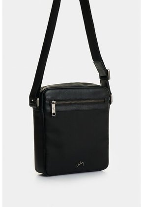 Manos Libres De Cuero Y Lona Para Hombre Solaris Manos Libres De Cuero Y Lona Para Hombre Solaris Negro VÉLEZ