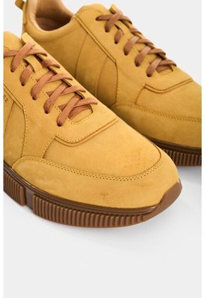 Tenis De Cuero Para Hombre Halo Tenis De Cuero Para Hombre Halo Miel 41 VÉLEZ