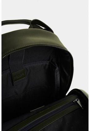 Tula Morral En Lona Y Cuero Para Hombre Astra Tula Morral En Lona Y Cuero Para Hombre Astra Verde Oliva VÉLEZ