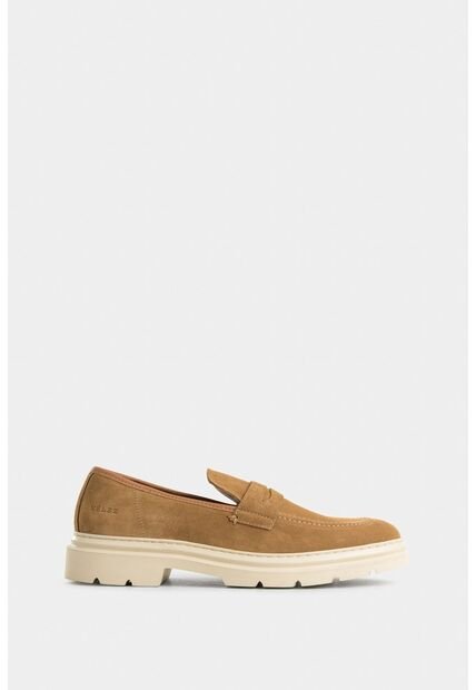 Mocasines Scorpius De Cuero Para Hombre Suela Tractorada Mocasines Scorpius De Cuero Para Hombre Suela Tractorada Miel 39 VÉLEZ