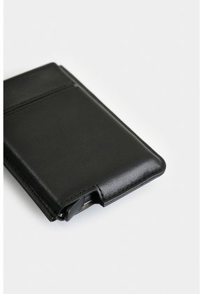Porta Documentos En Cuero Para Hombre Miniwallet Porta Documentos En Cuero Para Hombre Miniwallet Negro VÉLEZ