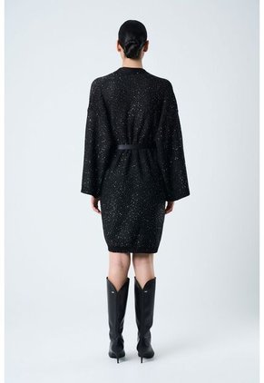 Cardigan Antares Para Mujer Tejido Cardigan Antares Para Mujer Tejido Negro S VÉLEZ