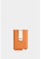Porta Documentos En Cuero Para Hombre Miniwallet Porta Documentos En Cuero Para Hombre Miniwallet Naranja VÉLEZ de Vélez