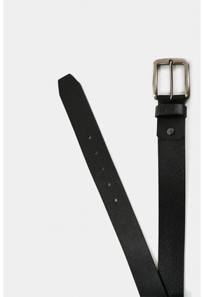 Cinturón Unifaz De Cuero Para Hombre Ocean Cinturón Unifaz De Cuero Para Hombre Ocean Negro 38 VÉLEZ