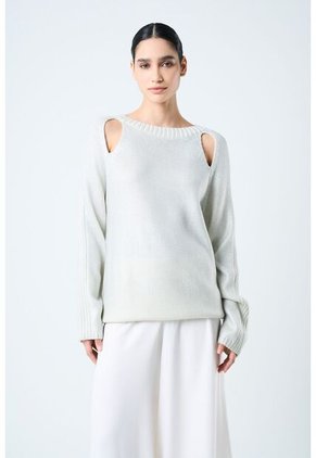 Pantalón Alhena Para Mujer Silueta Wide Leg Pantalón Alhena Para Mujer Silueta Wide Leg Crema 12 Vélez