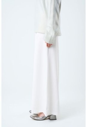 Pantalón Alhena Para Mujer Silueta Wide Leg Pantalón Alhena Para Mujer Silueta Wide Leg Crema 12 Vélez