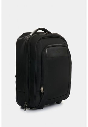 Morral Arezzo En Lona Para Hombre Detalle Cuero Morral Arezzo En Lona Para Hombre Detalle Cuero Negro VÉLEZ