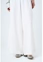 Pantalón Alhena Para Mujer Silueta Wide Leg Pantalón Alhena Para Mujer Silueta Wide Leg Crema 12 Vélez de Vélez