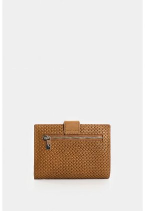 Billetera De Cuero Grabado Para Mujer Aria Billetera De Cuero Grabado Para Mujer Aria Miel VÉLEZ